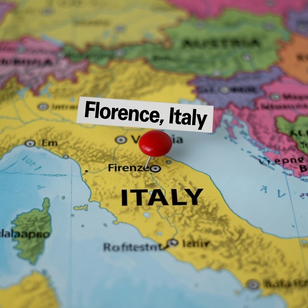 Map of Florence