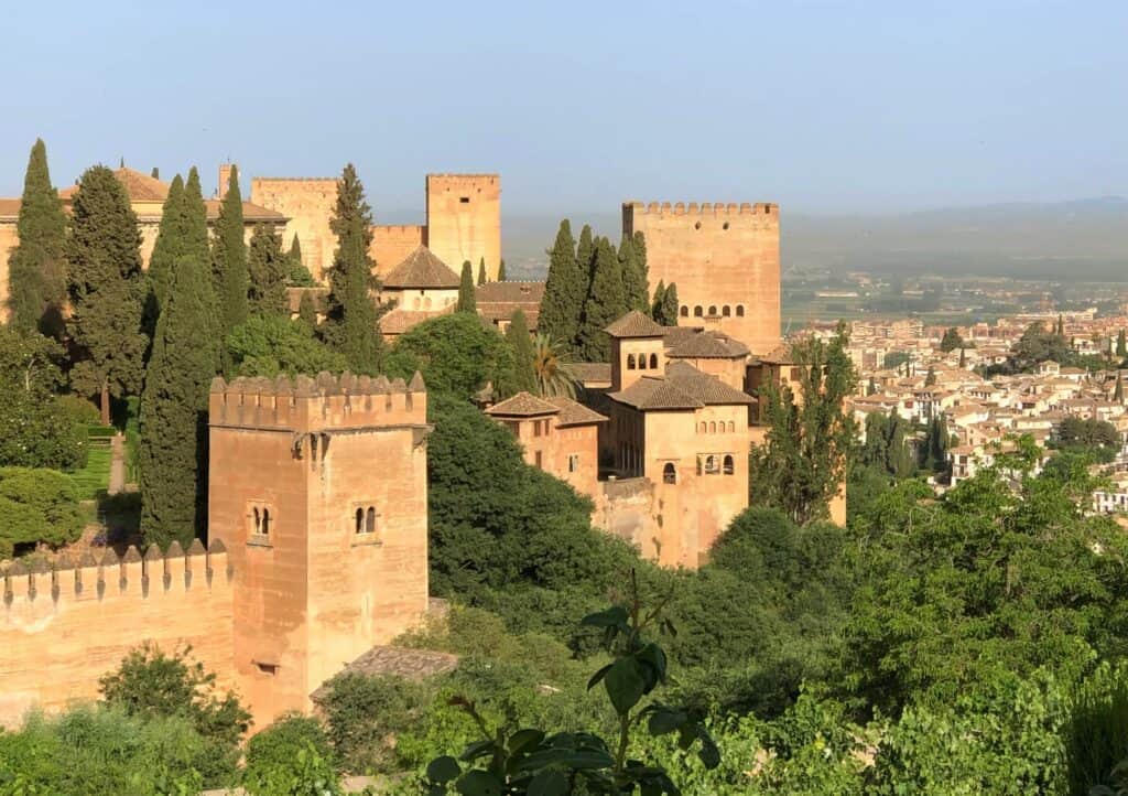 Granada and the Alhambra hills
