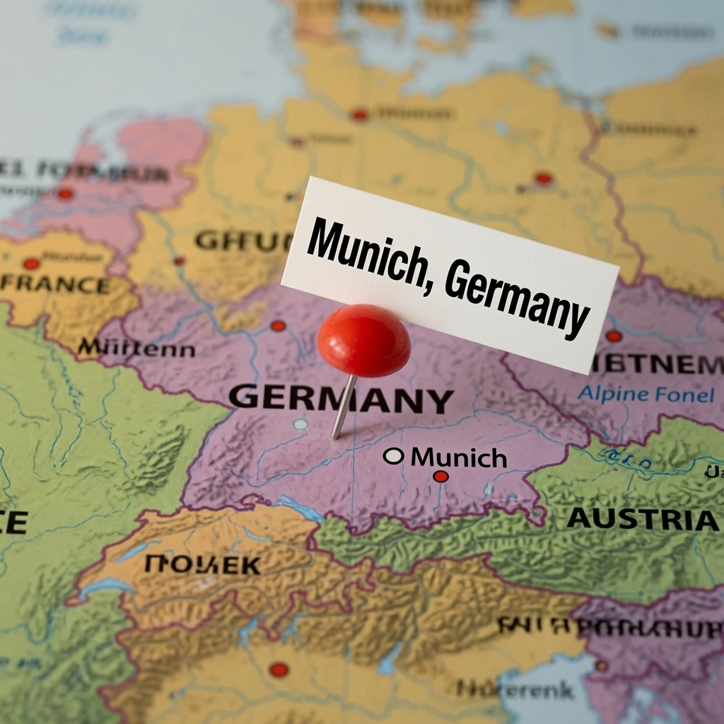 Map of Munich