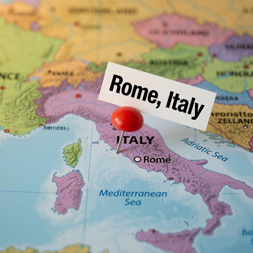 Map of Rome