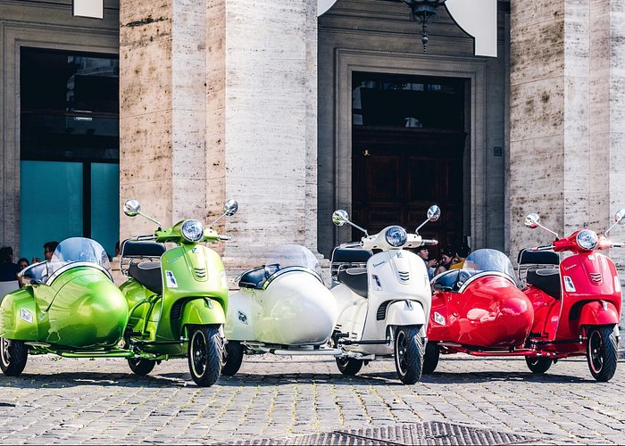 Rome by Vespa Sidecar