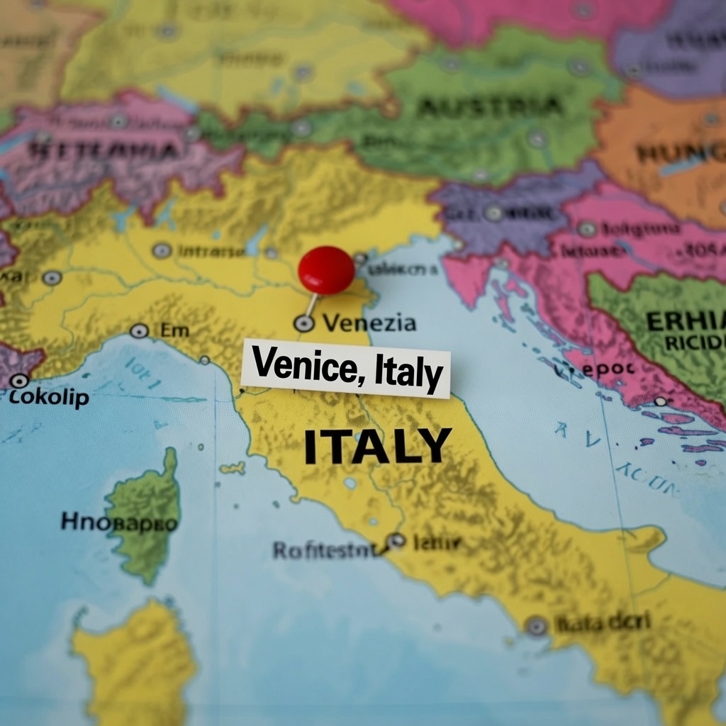 Map of Venice